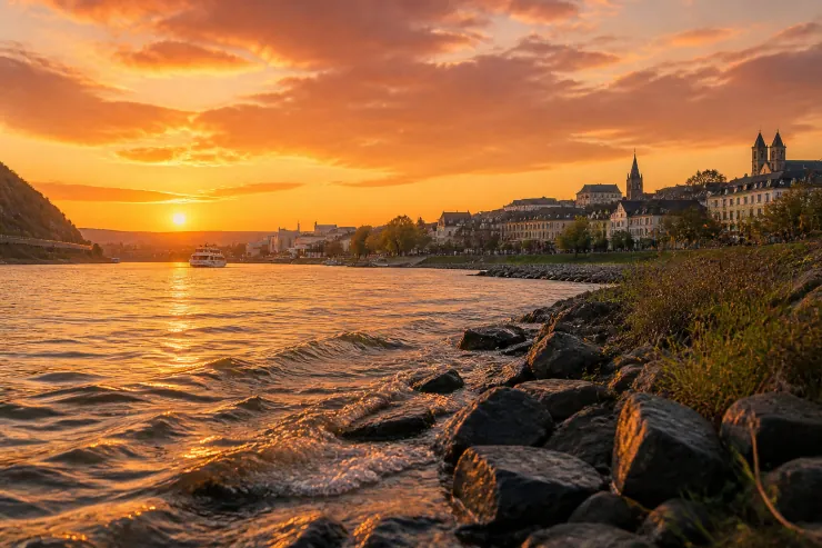 vallée du Rhin près de Kretz (Germany)