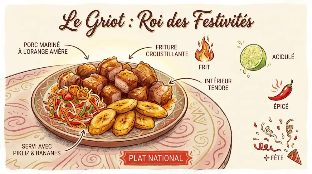 le griot haïtien