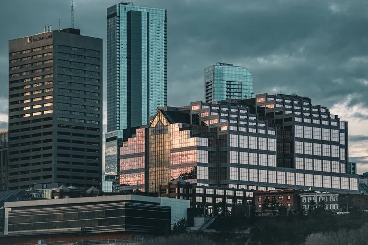 skyline d'Edmonton